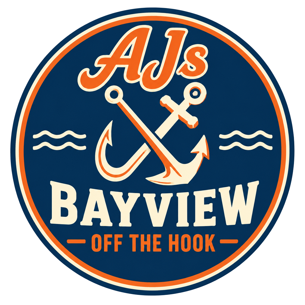 AJs Bayview Off The Hook logo